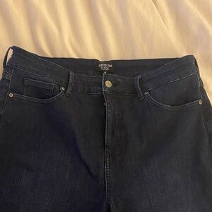 NYDJ Curves 360 Women's Dark Blue straight leg Jeans